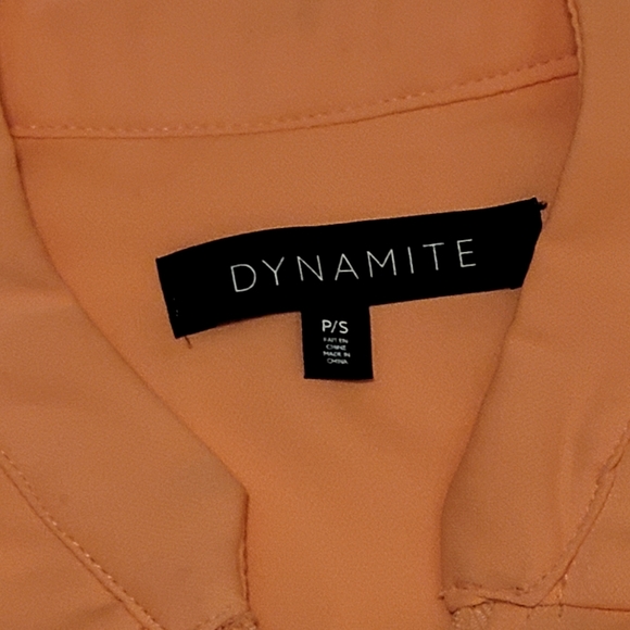 Dynamite lightly lined, orange dress - Picture 2 of 2